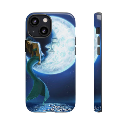 "Mermaid in the Moon" Tough Phone Cases