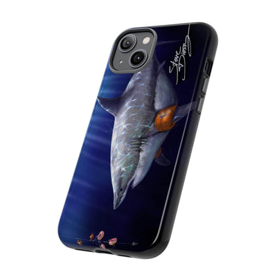 "Donut Shark" Tough Phone Cases