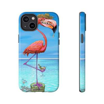 "Dirty Flamingo" Tough Phone Cases