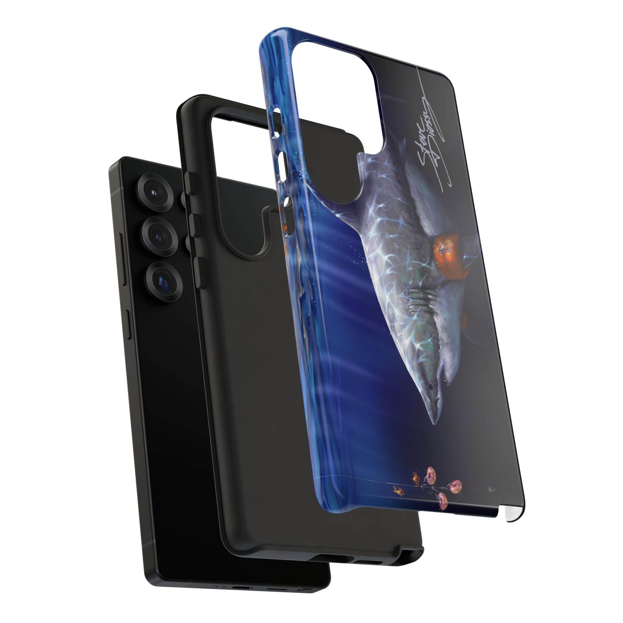 "Donut Shark" Tough Phone Cases