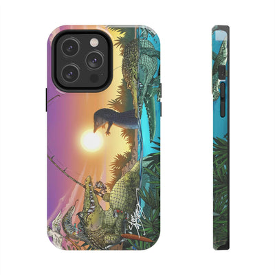 "Gator Fishing" iPhone Cases