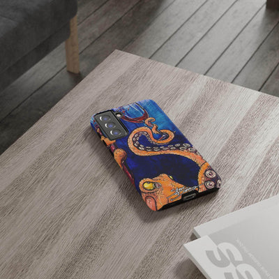 "Octopus the Connoisseur" Tough Phone Cases