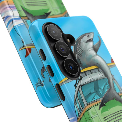 "Shark Bus" Tough Phone Cases