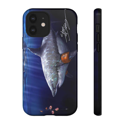 "Donut Shark" Tough Phone Cases