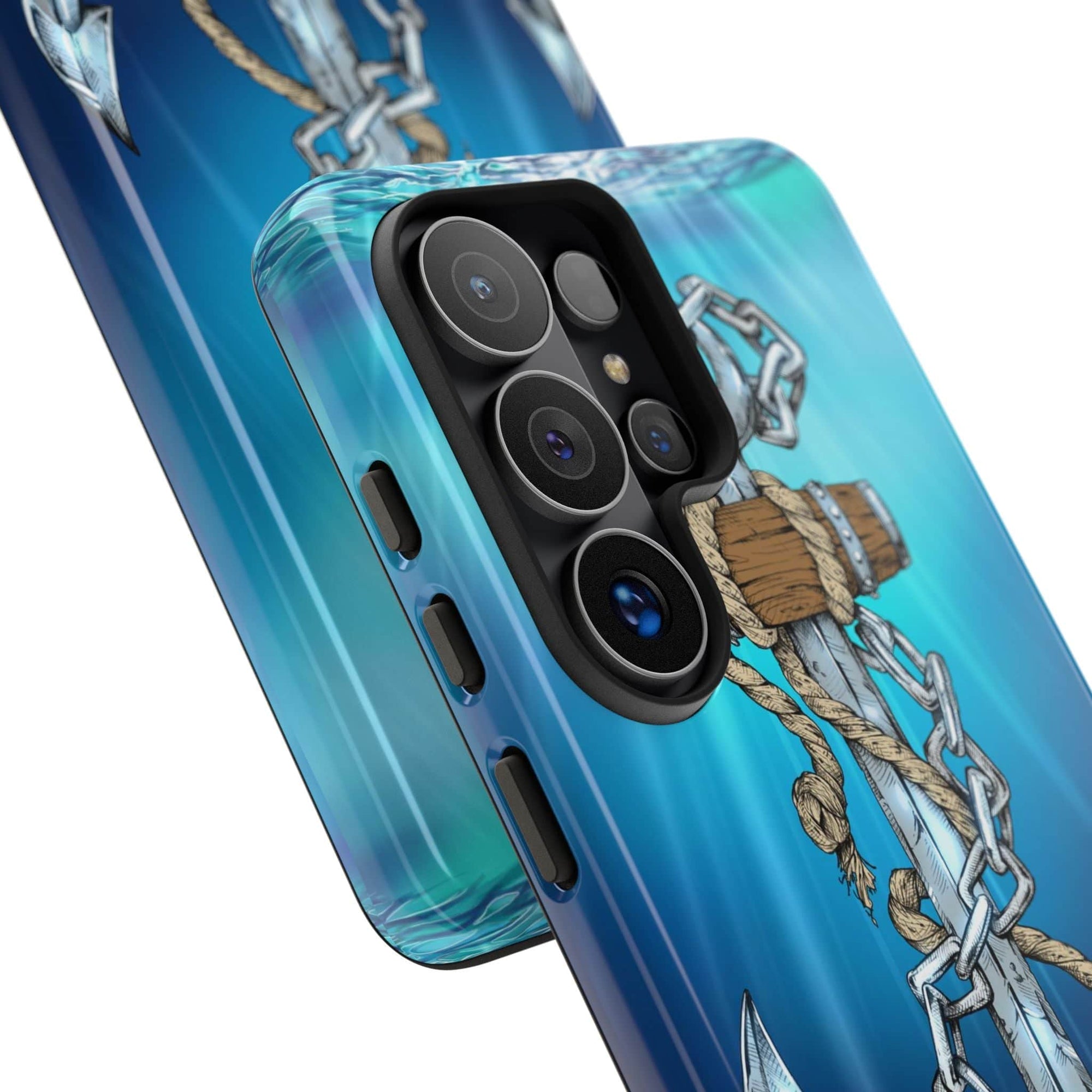"Anchors Aweigh" Tough Phone Cases