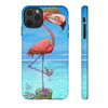 "Dirty Flamingo" Tough Phone Cases