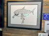 "Shark Selfie" Original Pen/Ink by Steve Diossy