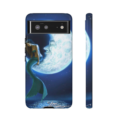 "Mermaid in the Moon" Tough Phone Cases