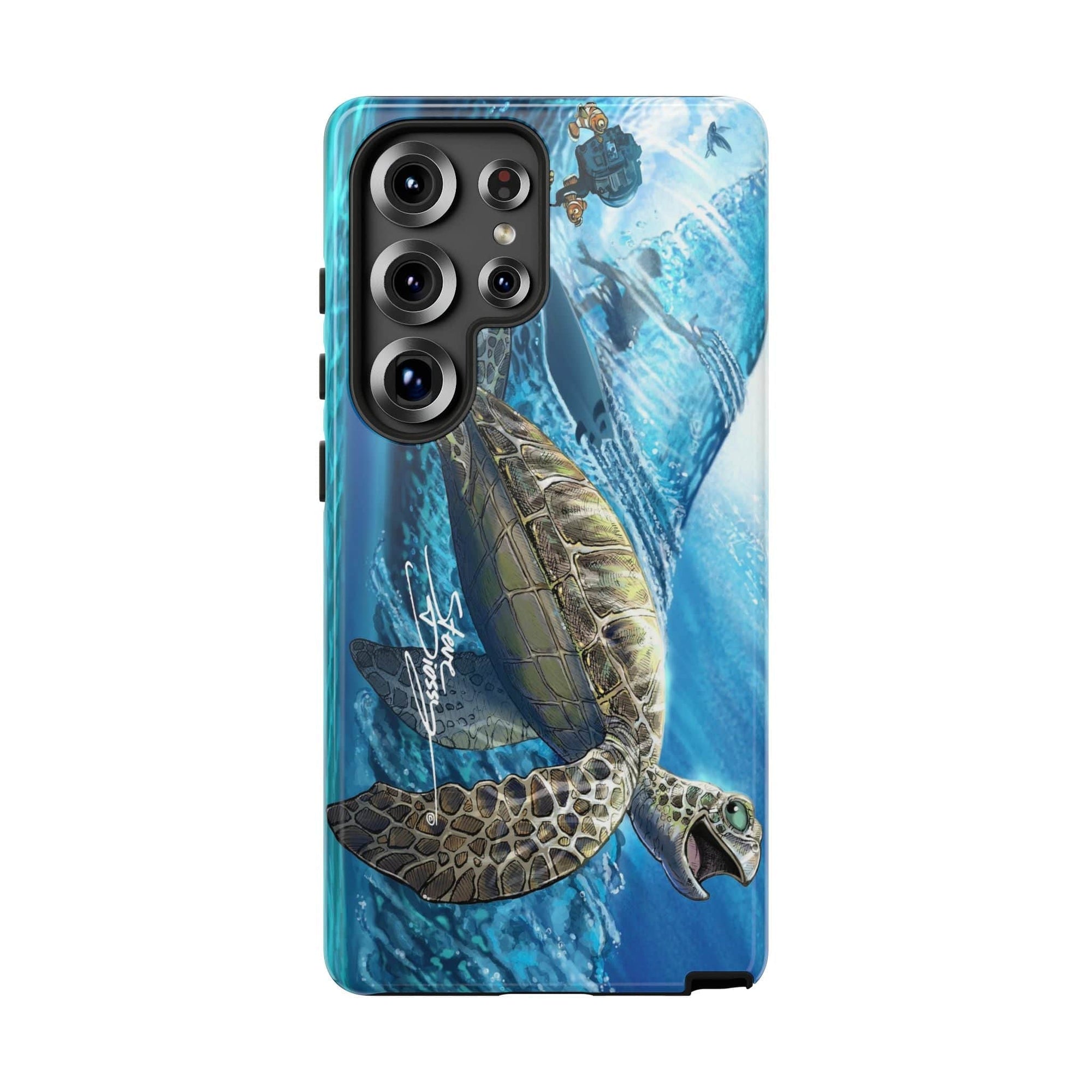 "Turtley Tubular" Tough Phone Cases