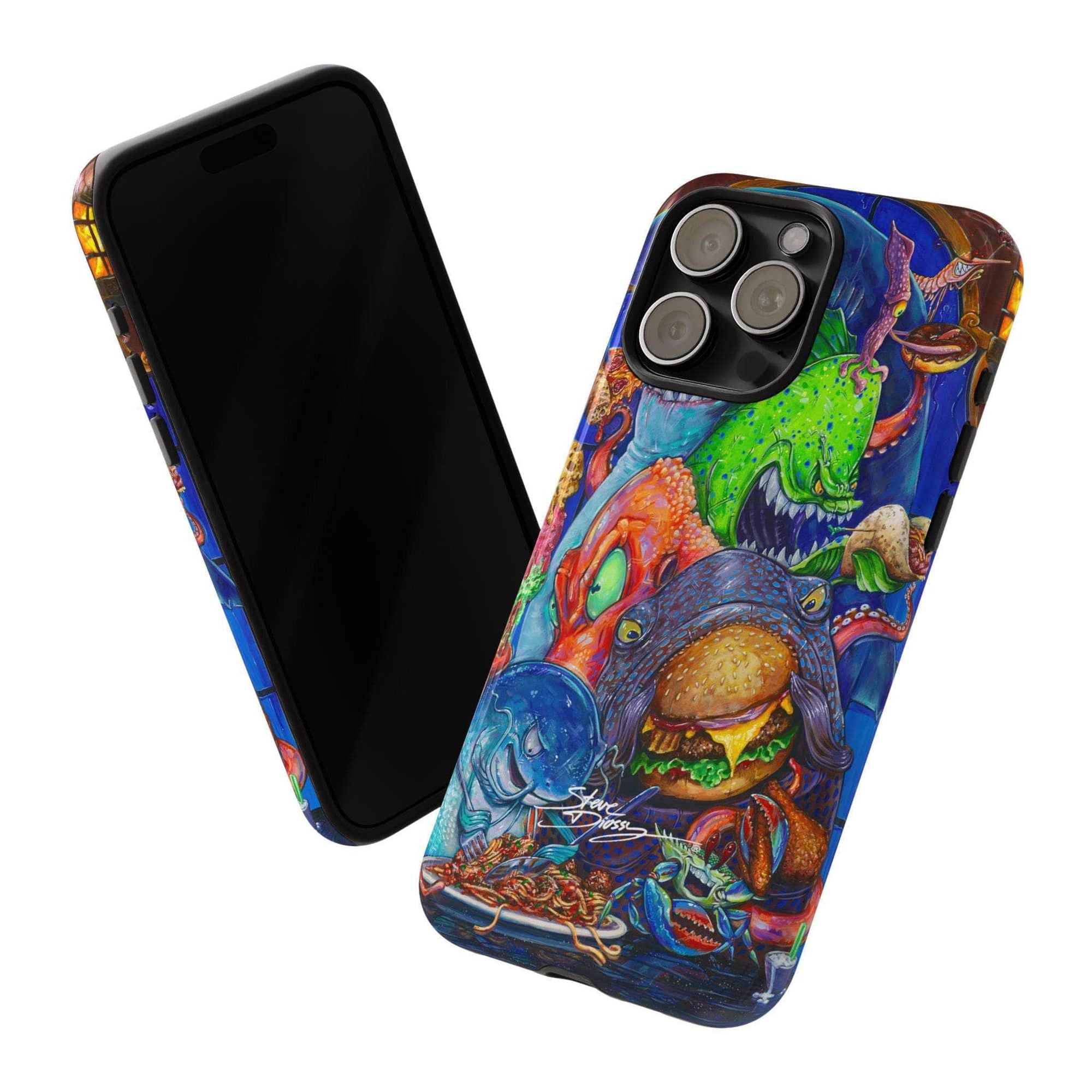 "Seafood See Food" Tough Phone Cases