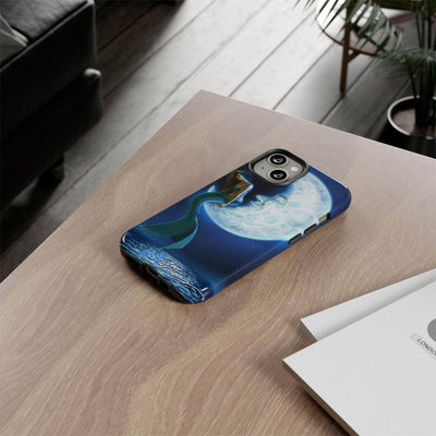 "Mermaid in the Moon" Tough Phone Cases