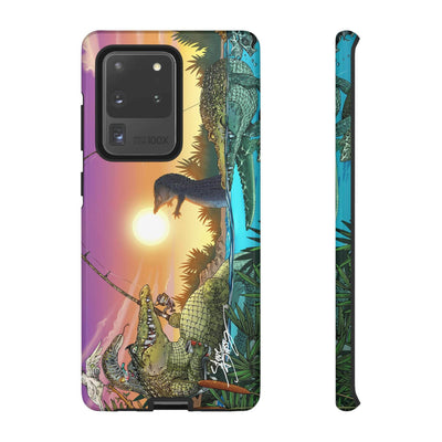 "Gator Fishing" Tough Phone Cases