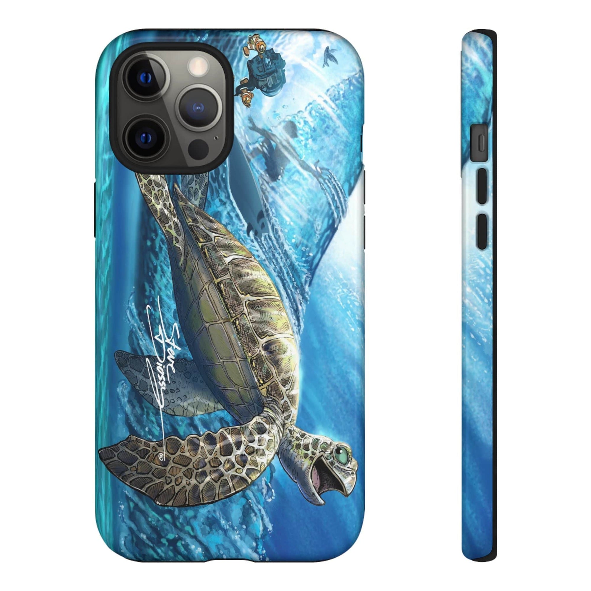 "Turtley Tubular" Tough Phone Cases