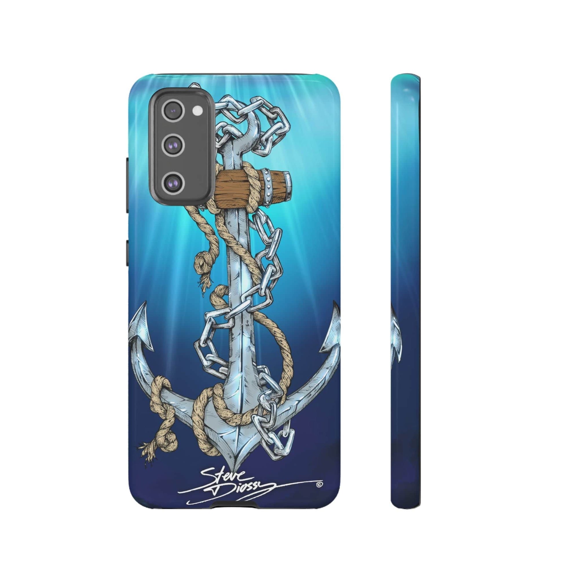 "Anchors Aweigh" Tough Phone Cases