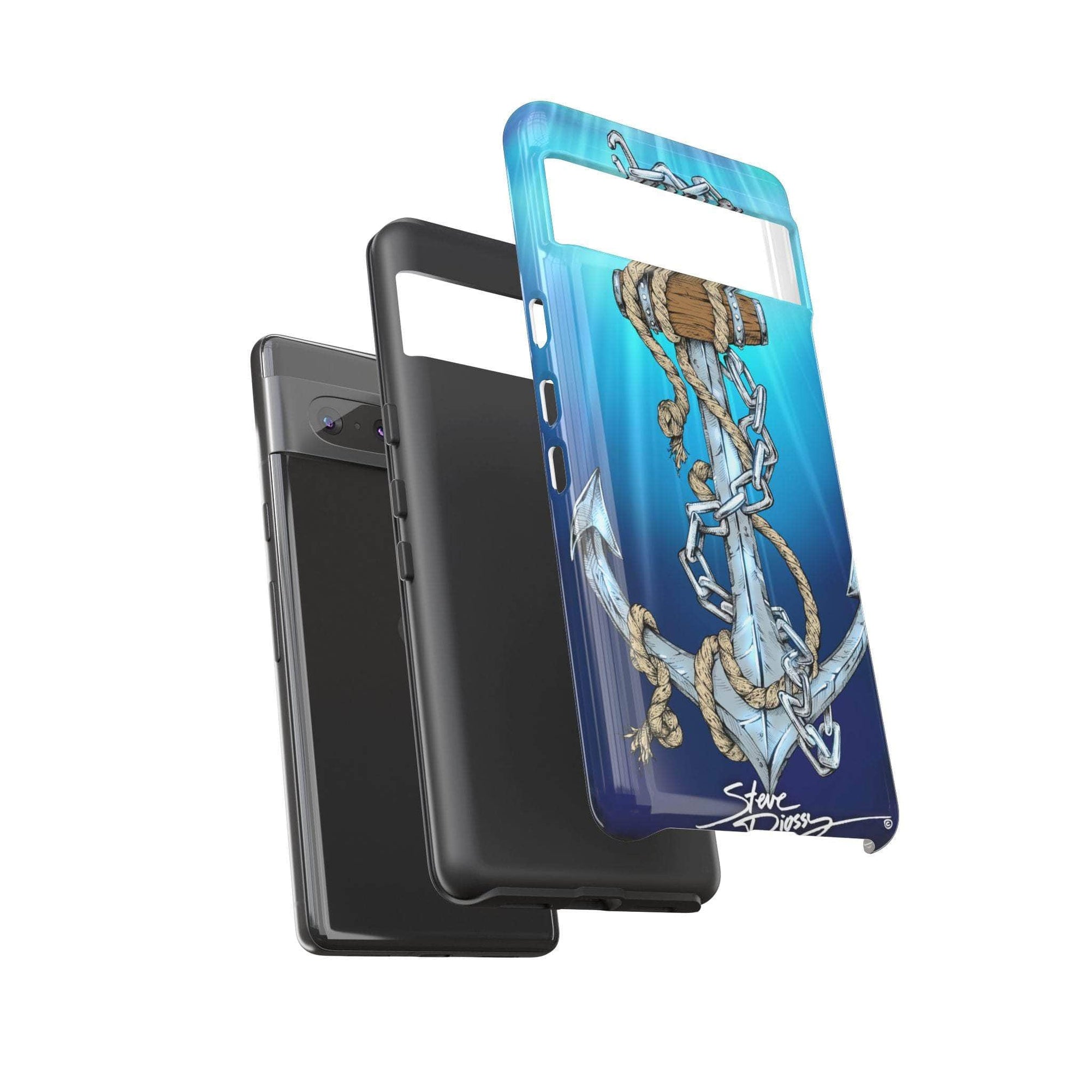"Anchors Aweigh" Tough Phone Cases