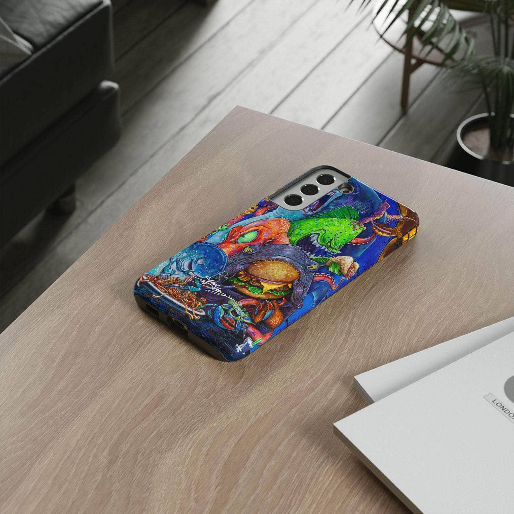 "Seafood See Food" Tough Phone Cases