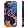 "Octopus the Connoisseur" Tough Phone Cases