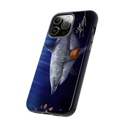 "Donut Shark" Tough Phone Cases