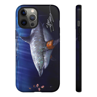 "Donut Shark" Tough Phone Cases