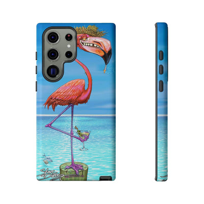 "Dirty Flamingo" Tough Phone Cases