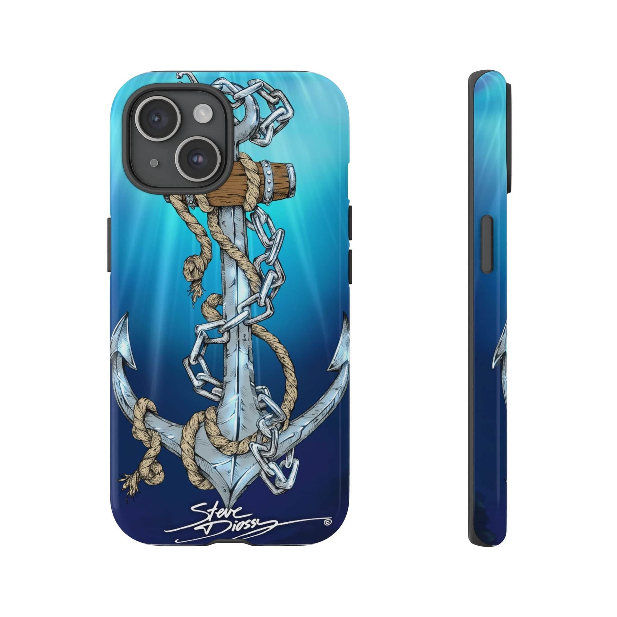 "Anchors Aweigh" Tough Phone Cases