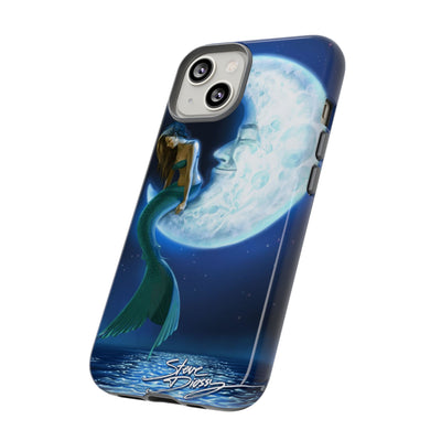 "Mermaid in the Moon" Tough Phone Cases
