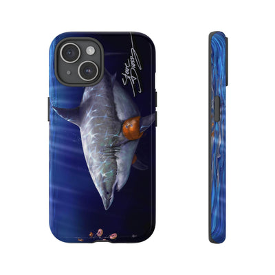 "Donut Shark" Tough Phone Cases