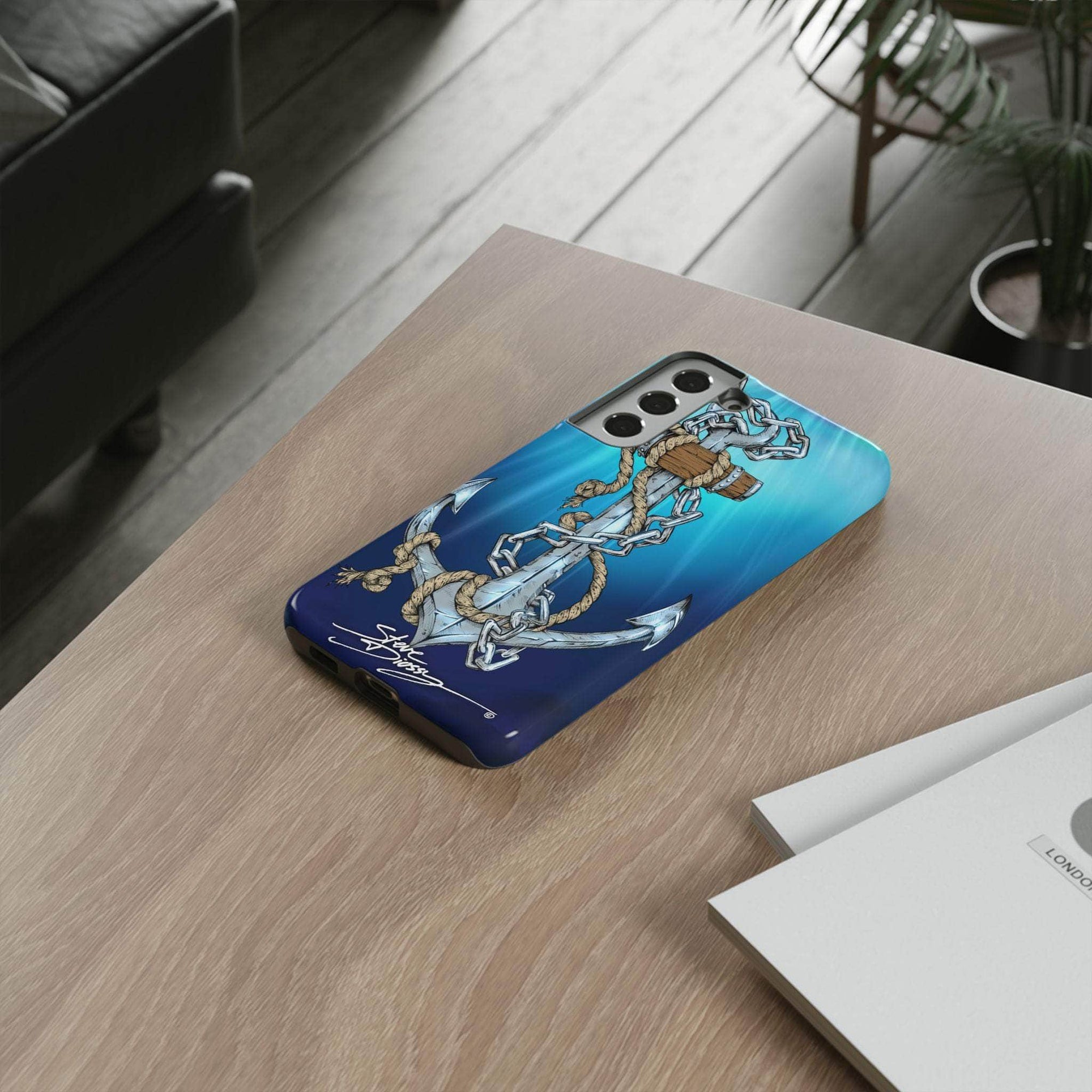 "Anchors Aweigh" Tough Phone Cases