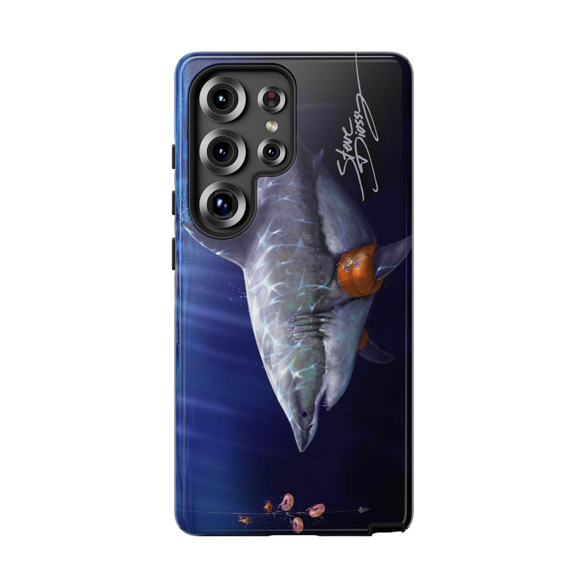 "Donut Shark" Tough Phone Cases