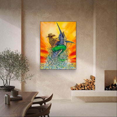 "Live Bait" Limited Edition Canvas