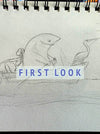 Coming Soon "Go with the Flow" Original Watercolor by Steve Diossy