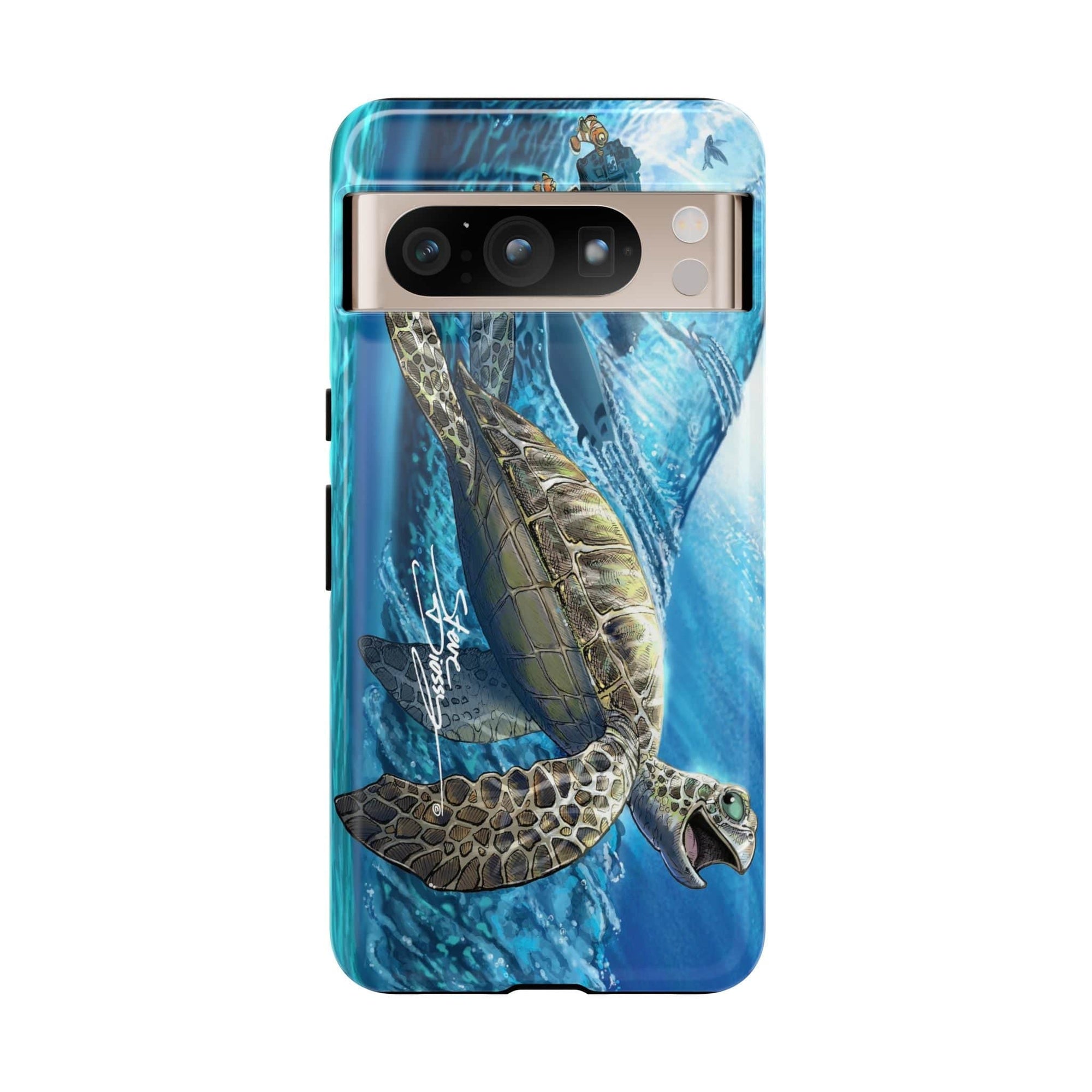 "Turtley Tubular" Tough Phone Cases