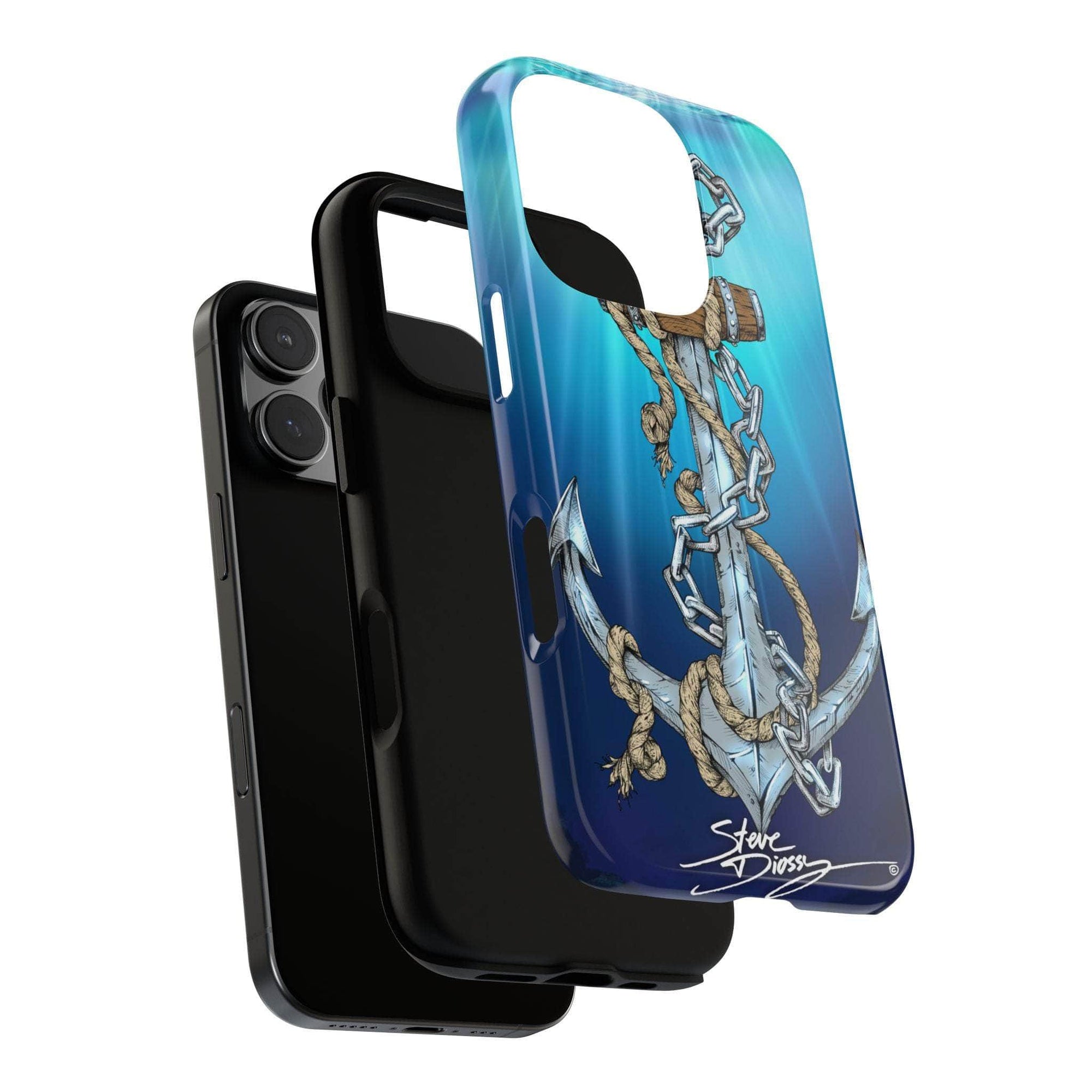 "Anchors Aweigh" Tough Phone Cases