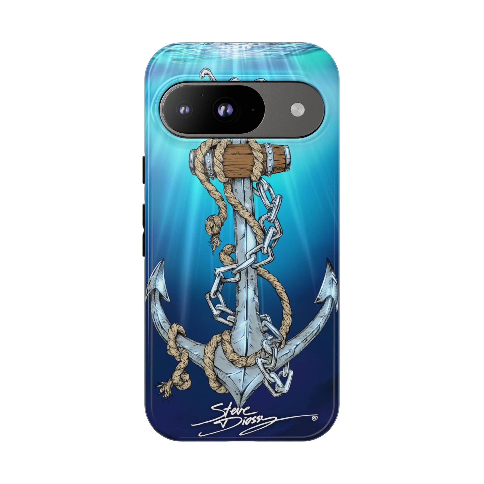 "Anchors Aweigh" Tough Phone Cases