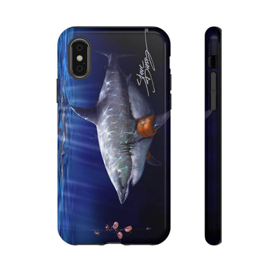 "Donut Shark" Tough Phone Cases