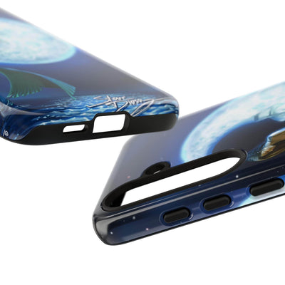 "Mermaid in the Moon" Tough Phone Cases