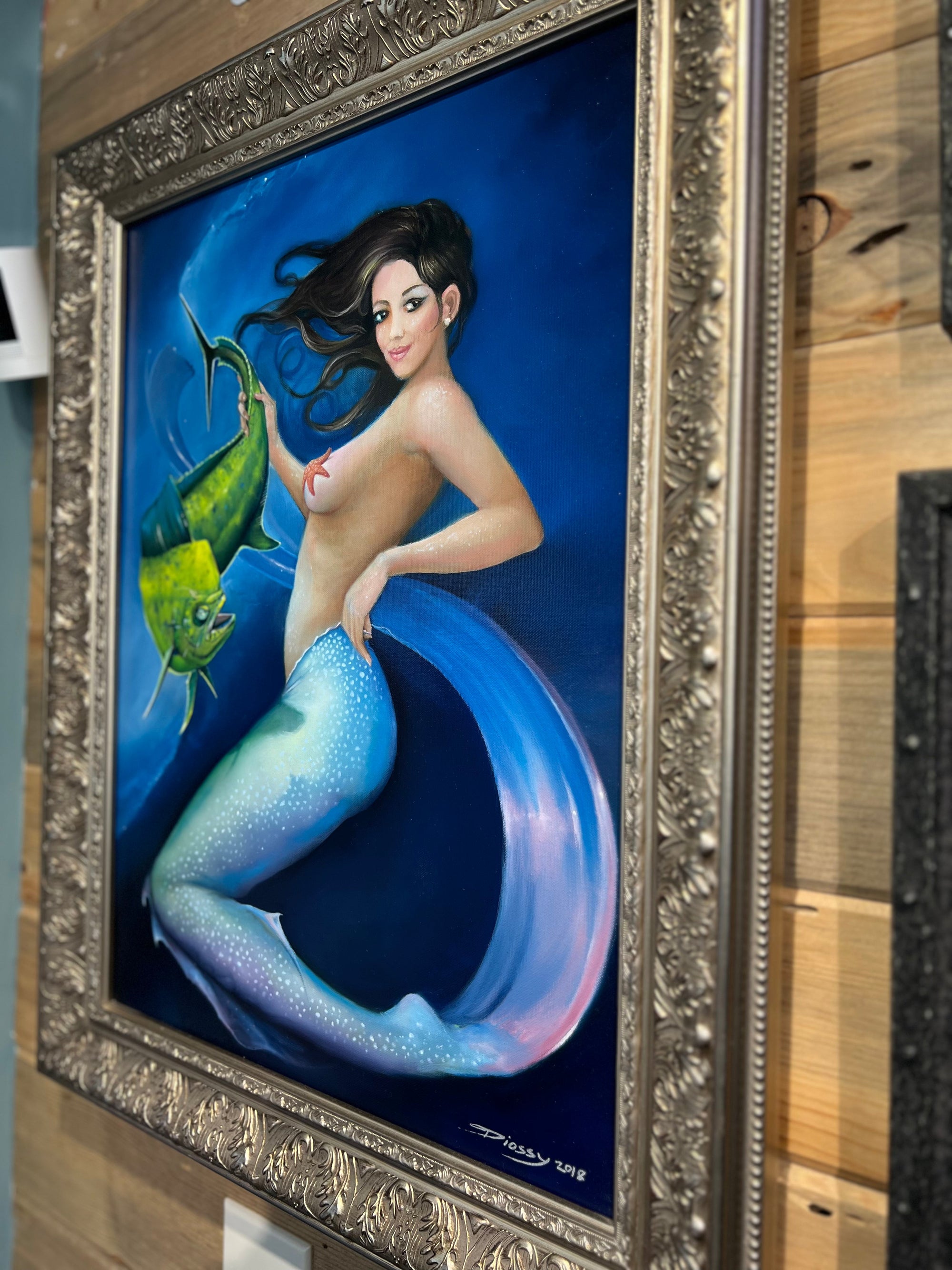 "Fresh Catch" Original Oil on Canvas