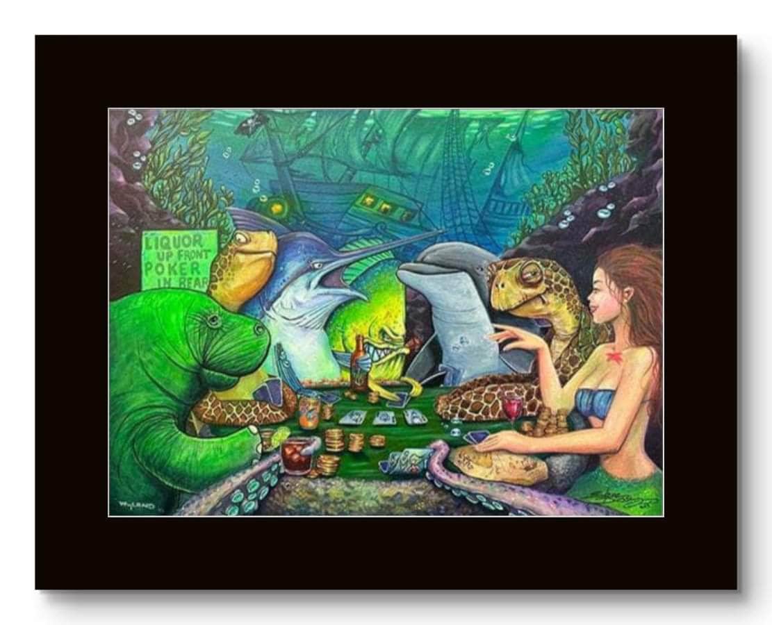 Matted Fine Art Paper Print