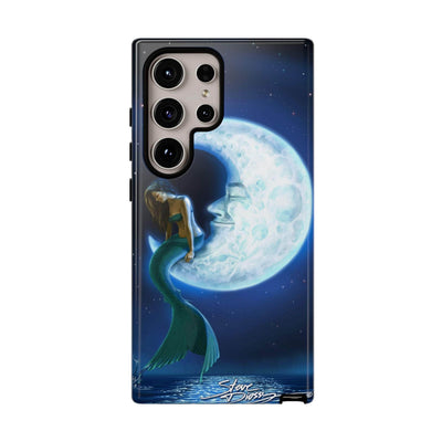 "Mermaid in the Moon" Tough Phone Cases