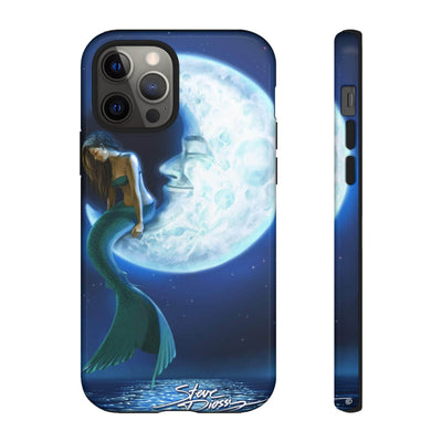 "Mermaid in the Moon" Tough Phone Cases