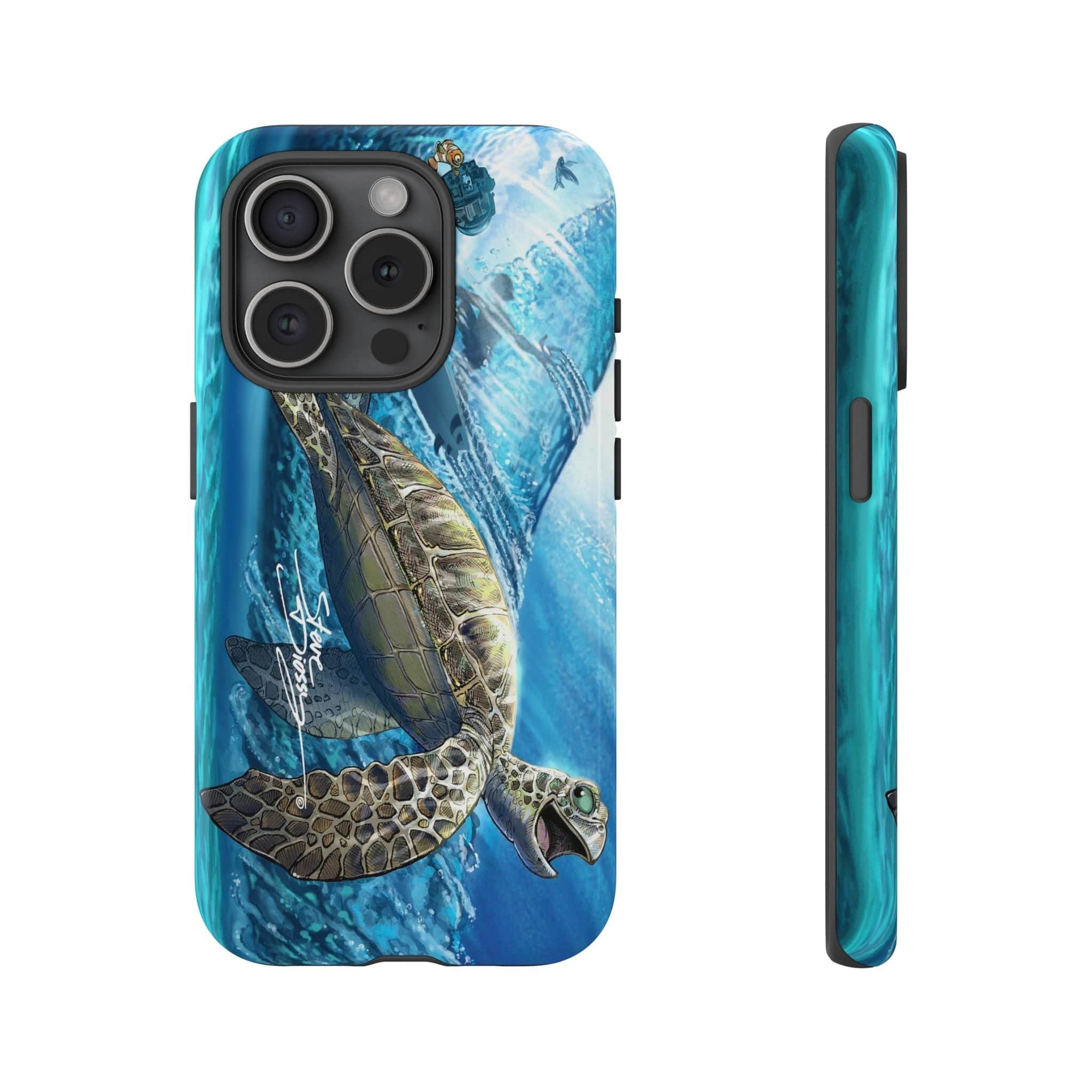 "Turtley Tubular" Tough Phone Cases
