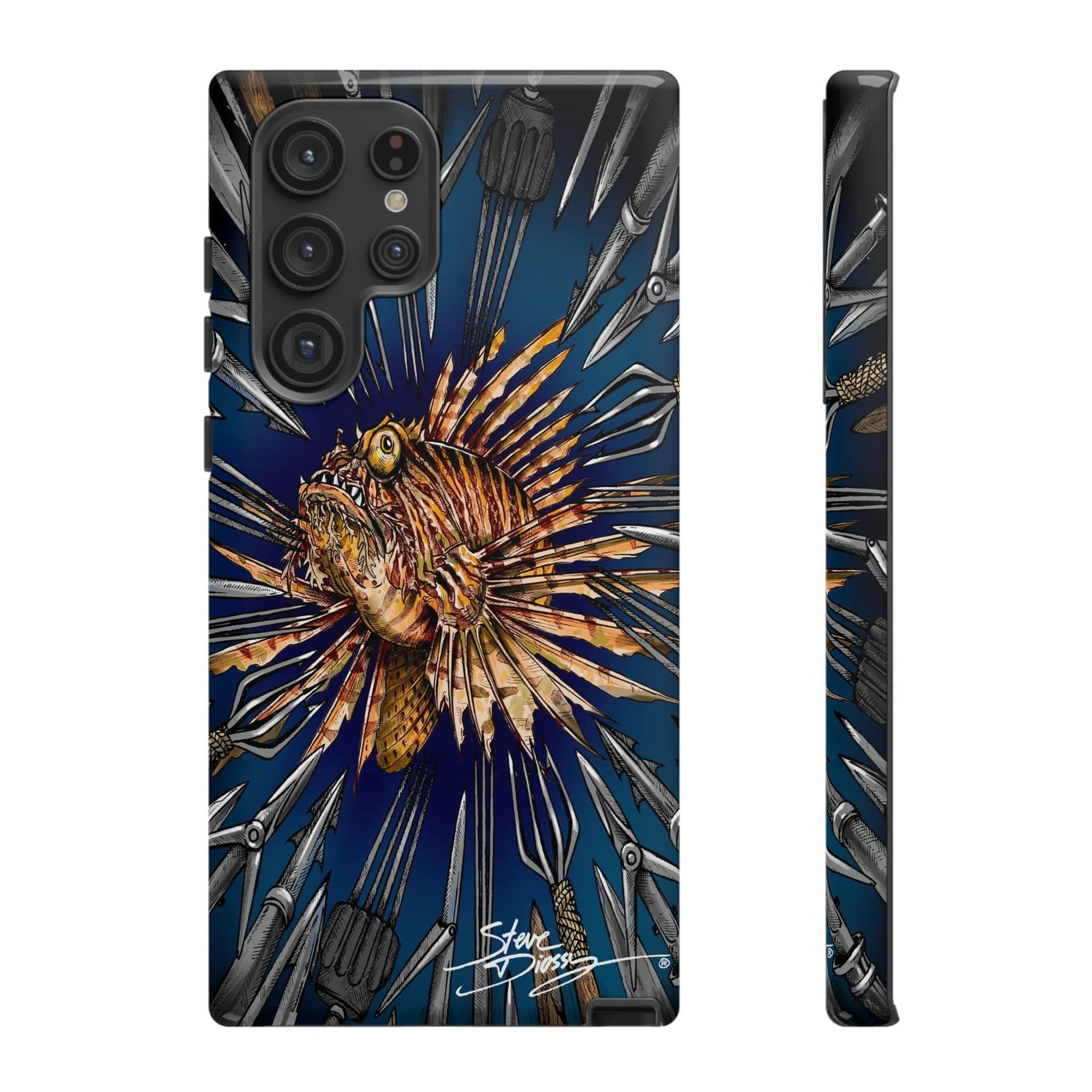 "Lionfish Wanted" Tough Phone Cases