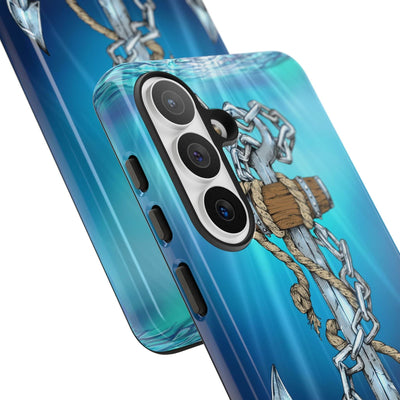 "Anchors Aweigh" Tough Phone Cases