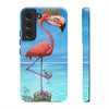 "Dirty Flamingo" Tough Phone Cases