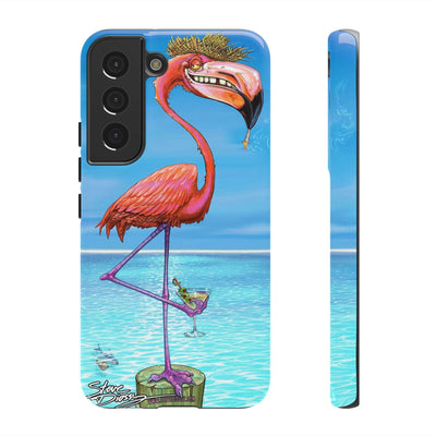 "Dirty Flamingo" Tough Phone Cases