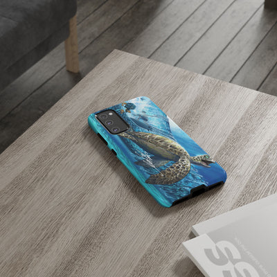 "Turtley Tubular" Tough Phone Cases