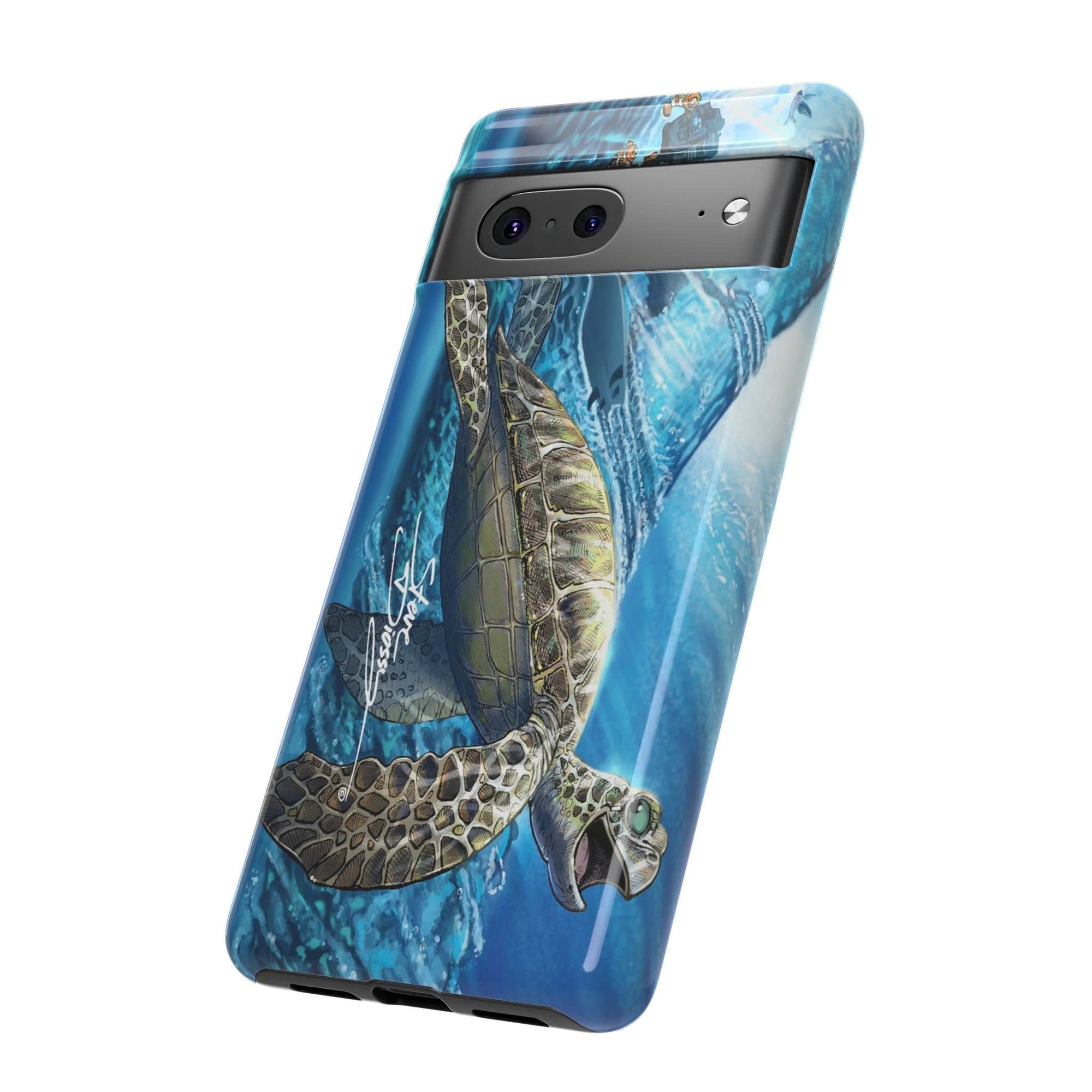 "Turtley Tubular" Tough Phone Cases