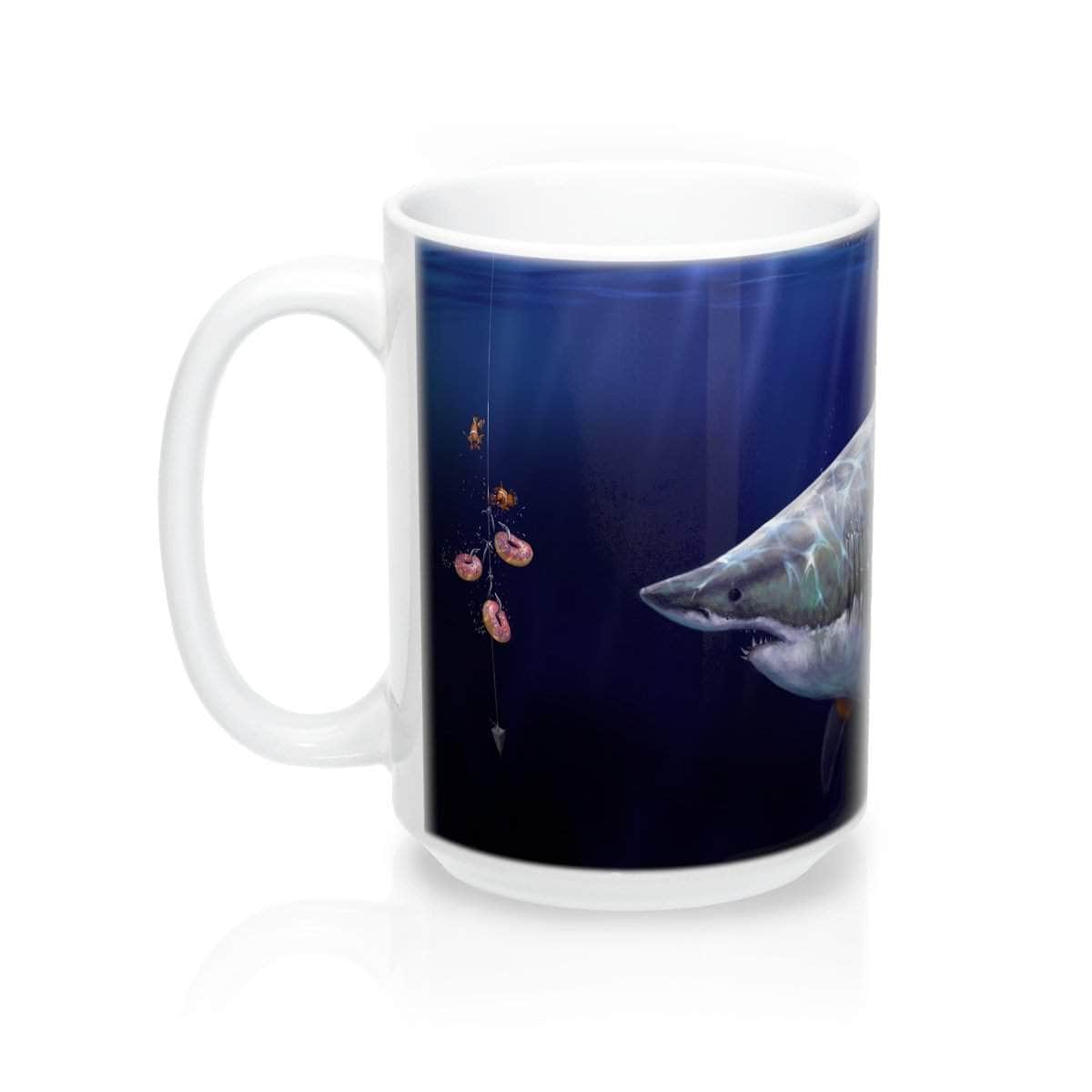 "Donut Shark" Coffee Mug