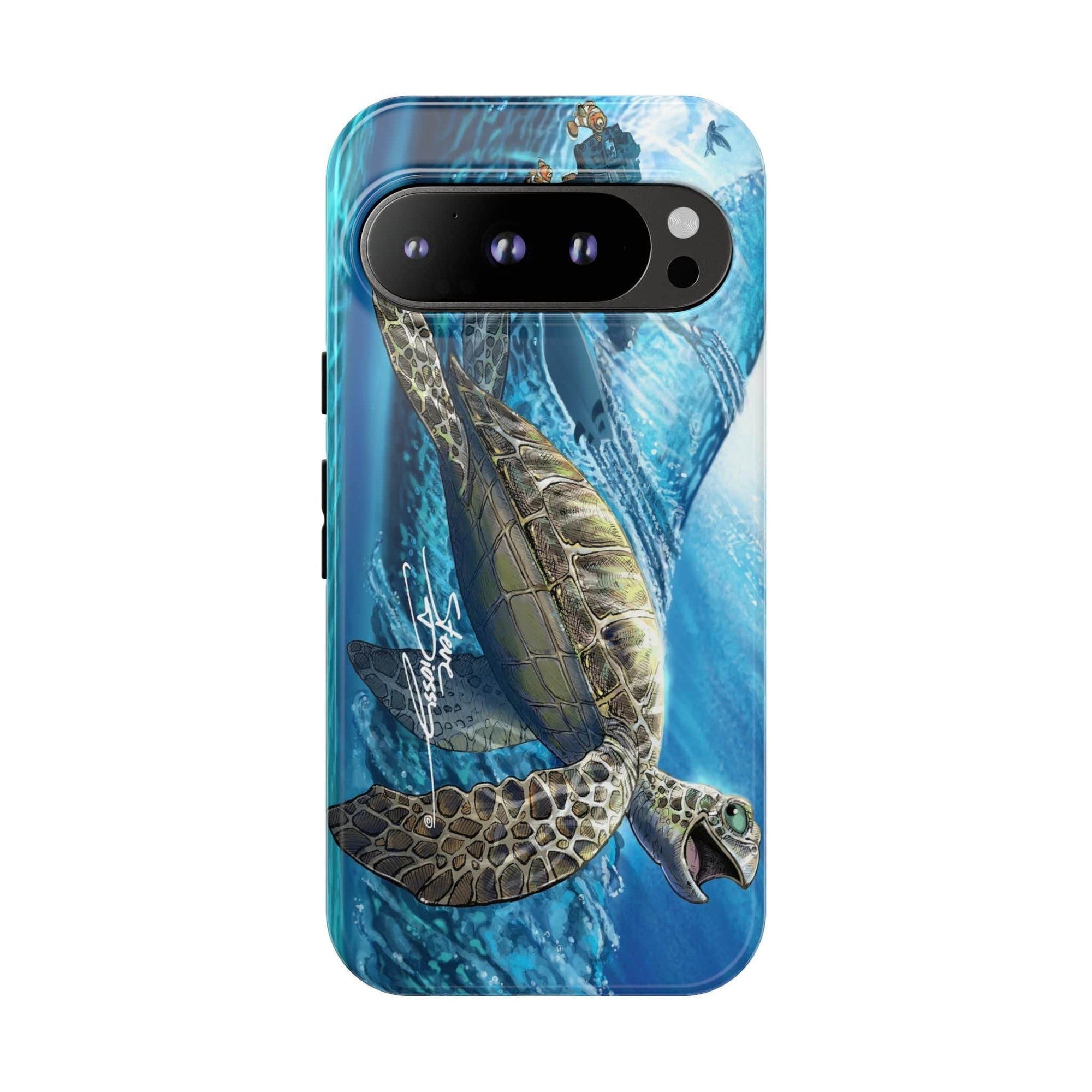 "Turtley Tubular" Tough Phone Cases