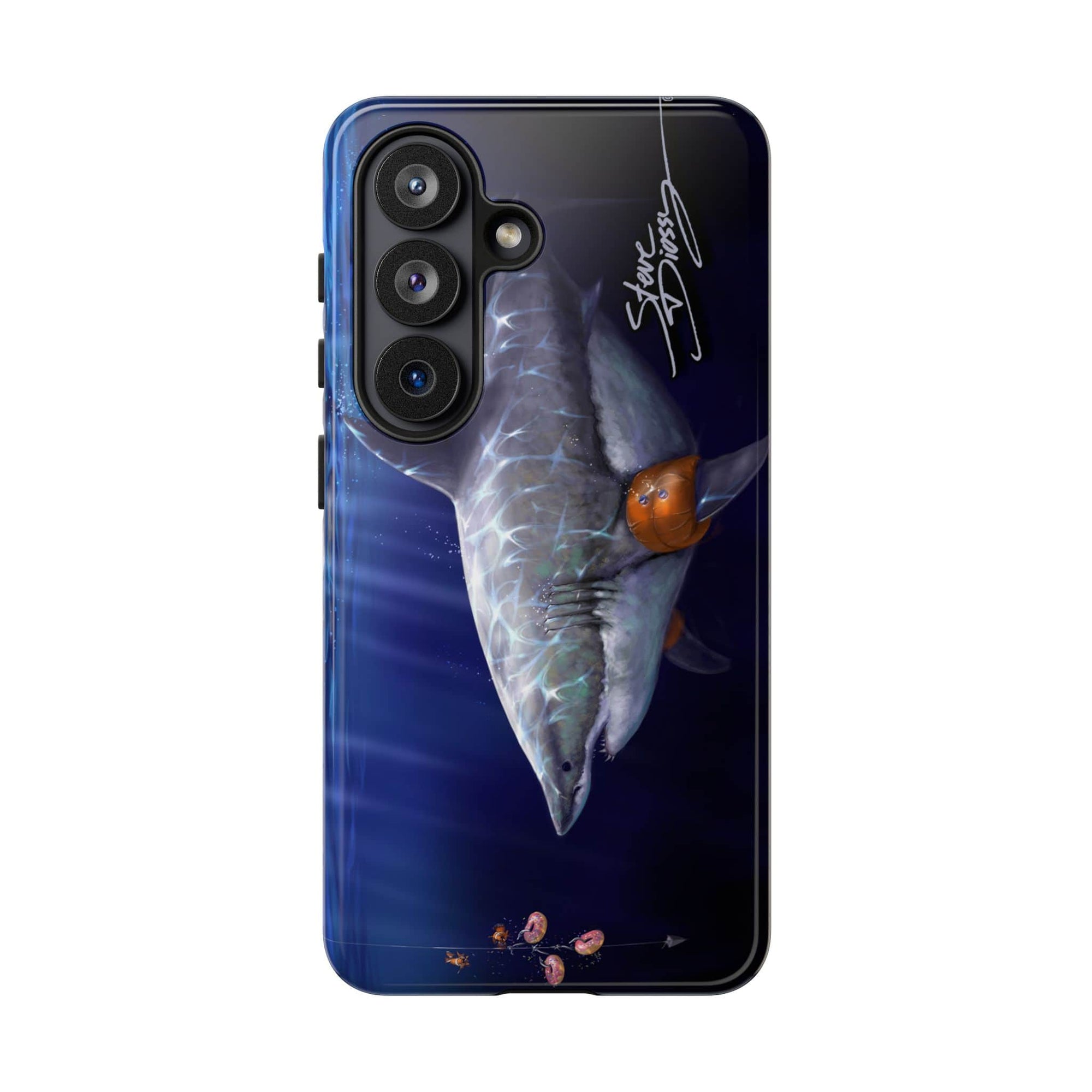 "Donut Shark" Tough Phone Cases